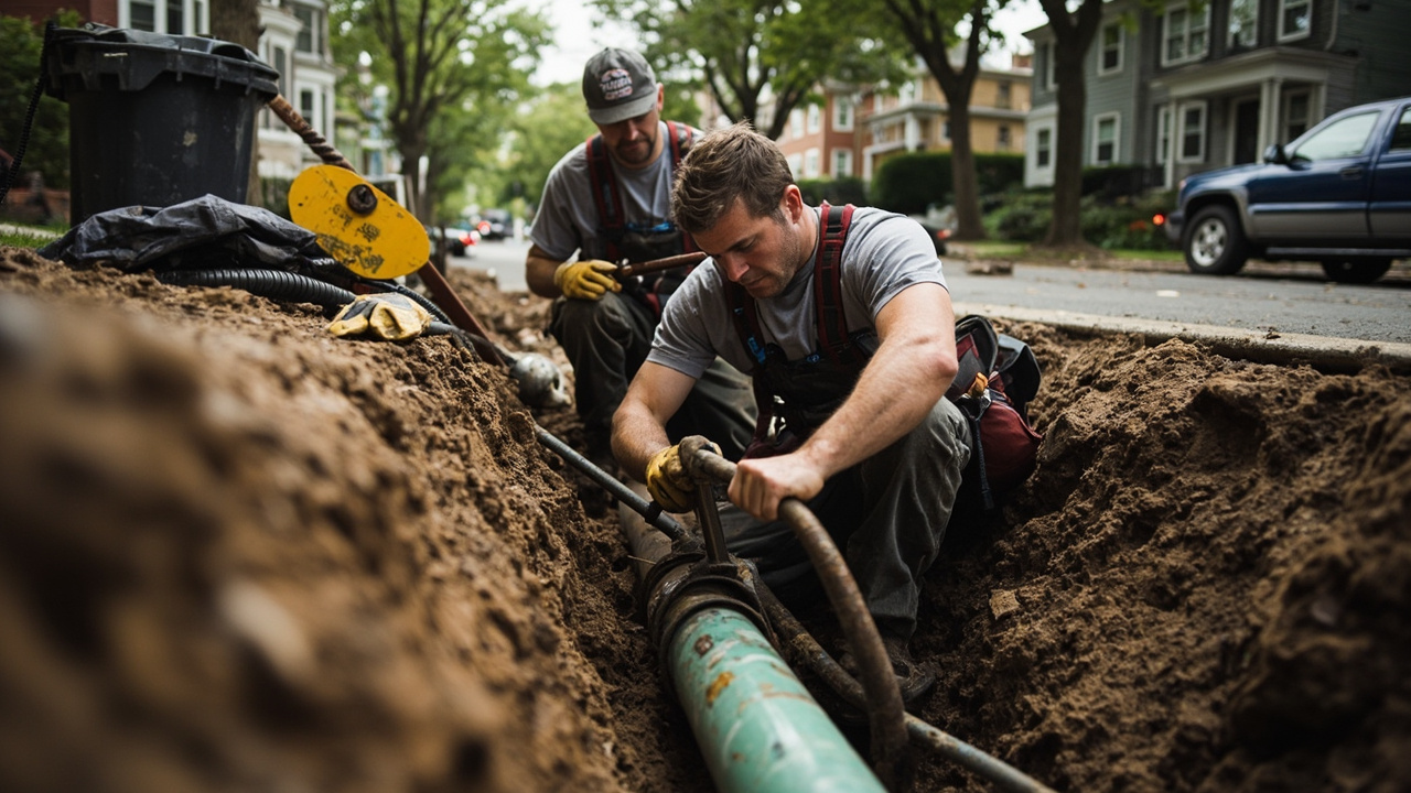 How Heritage Plumbing Boston Handles Underground Water Line Repair