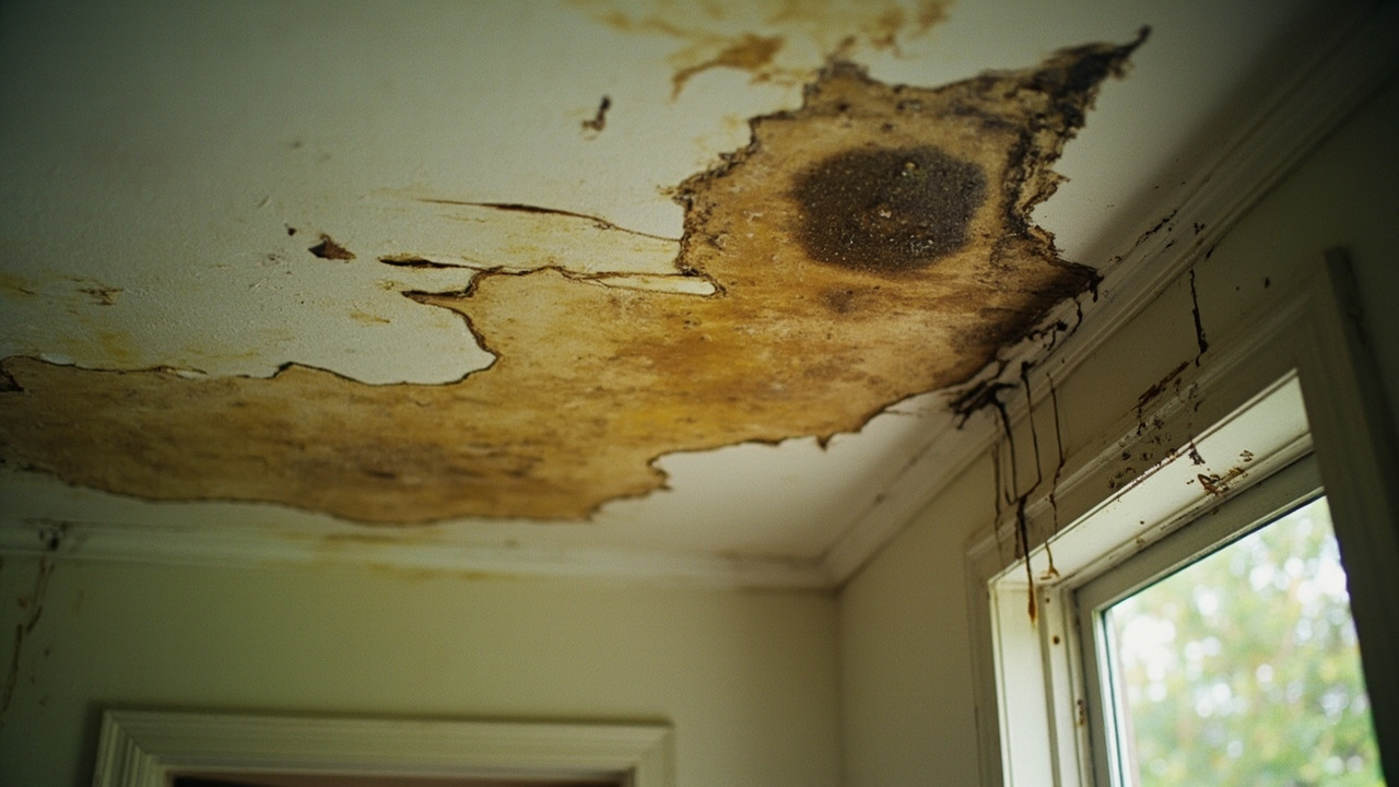 Water Stains on Ceiling or Walls in Boston – Expert Diagnosis and Permanent Leak Solutions
