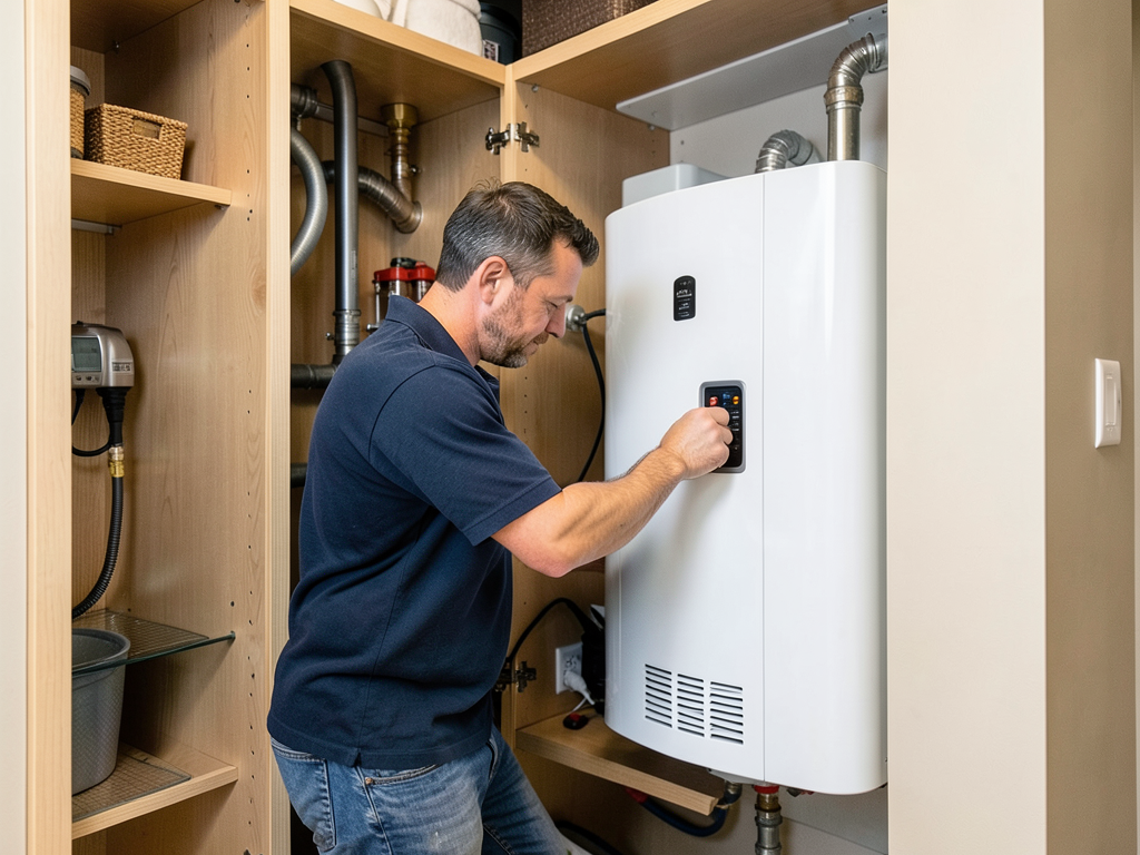 Fast tankless water heater upgrades for modern sea