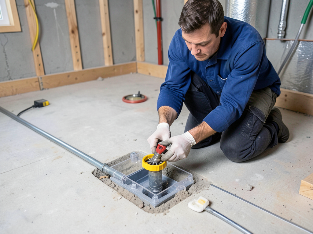 How a backwater valve stops sewer backup during he
