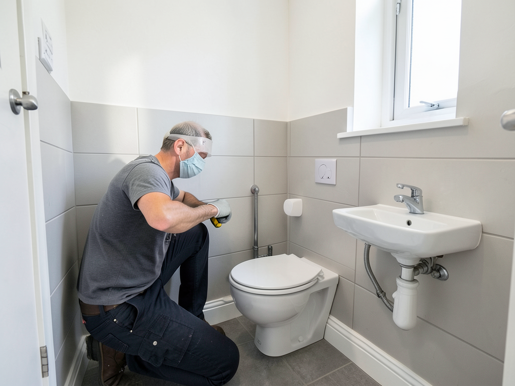 How to add a half bath to a small cambridge row ho