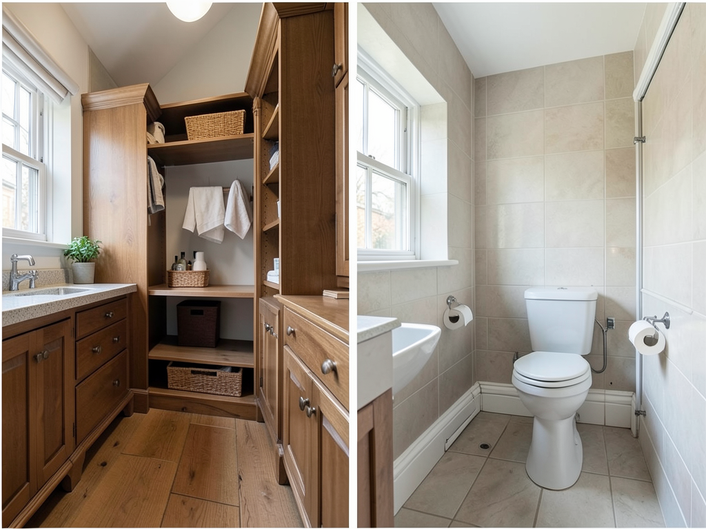 How to Add a Half Bath to a Small Cambridge Row House Without Ruining the Layout