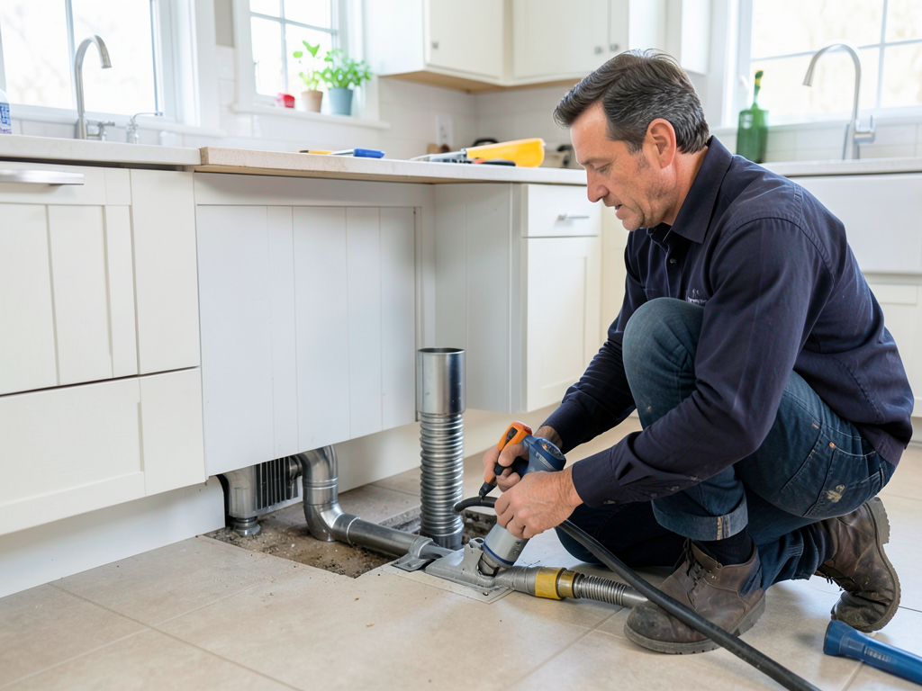 Moving the sink for your brookline village kitchen