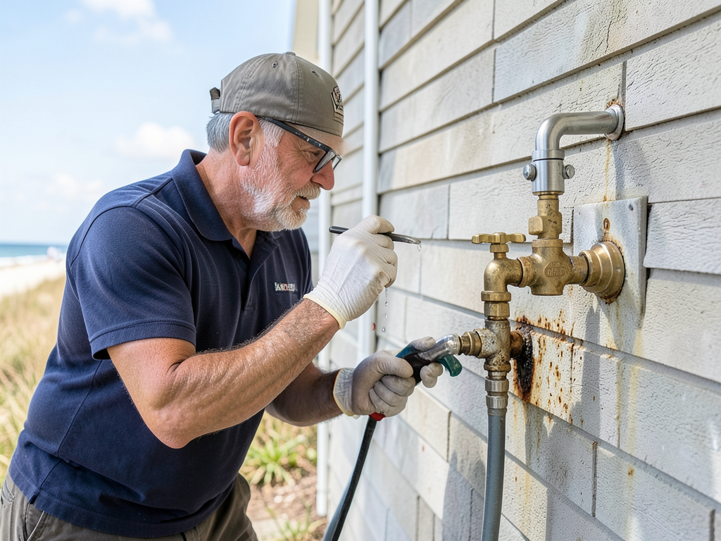 Preventing sand from ruining the plumbing in your